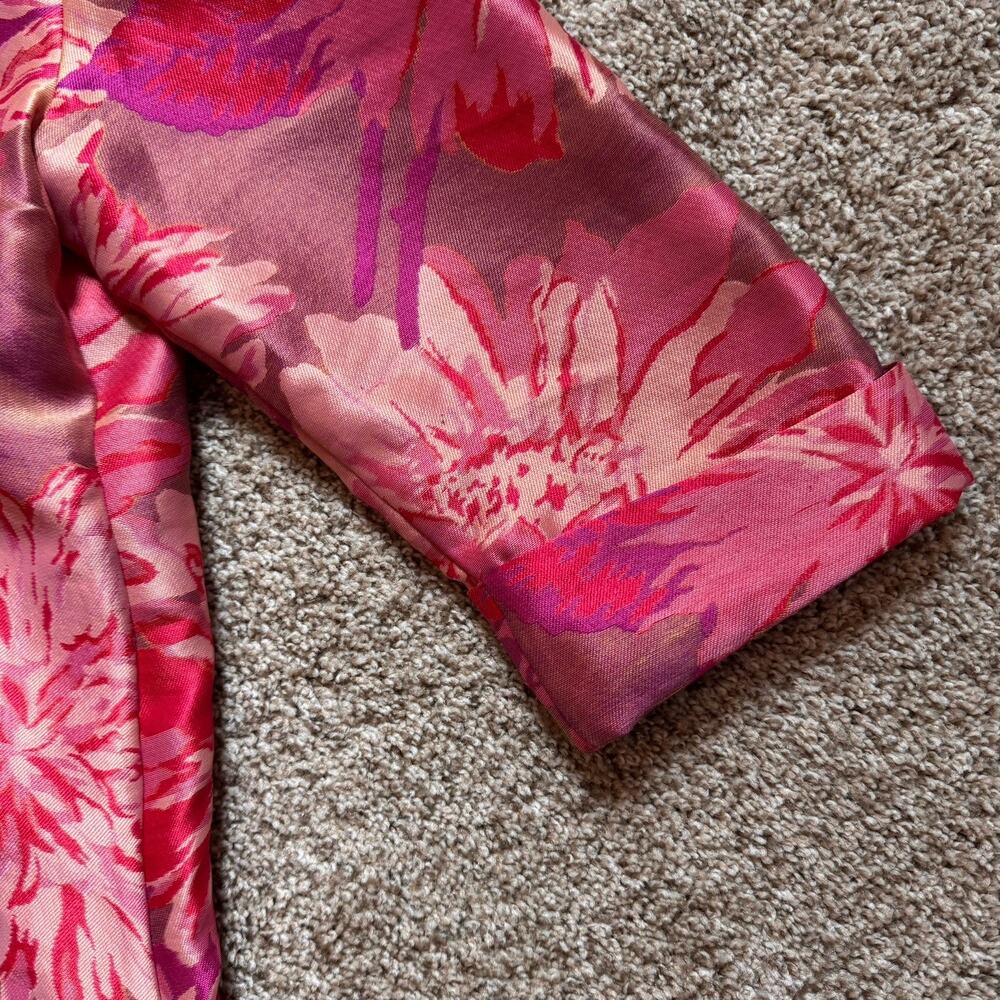 IC by Connie Abstract Floral Vintage Boho Jacket XL - Picture 16 of 16